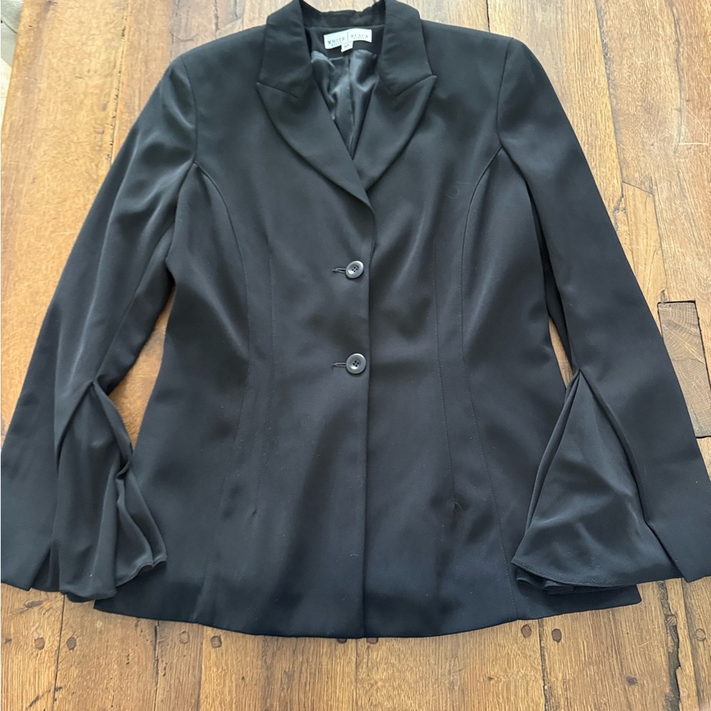 Elegant WHBM Black Women's Blazer-Size 10